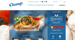 Desktop Screenshot of champ.fi
